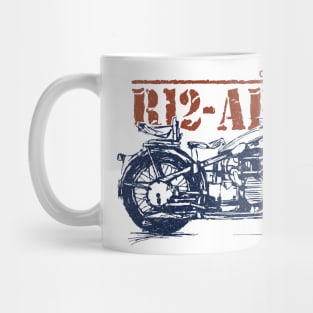 VINTAGE MOTORCYCLE - CLASSIC ARMY Mug